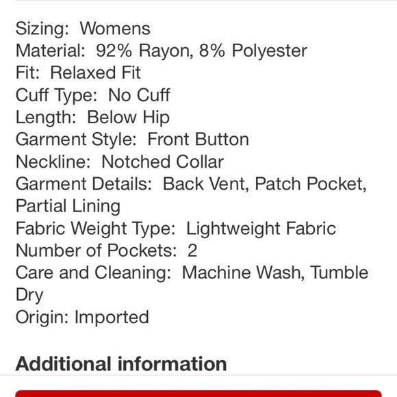 Women's Relaxed Fit Essential Blazer - A New
Day™м Black - Picture 10 of 11